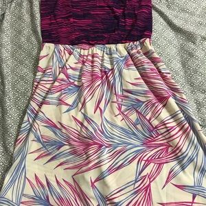 Roxy strapless dress